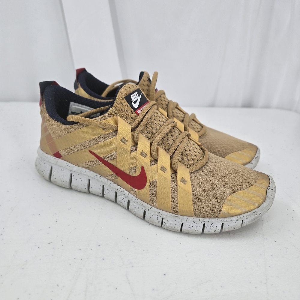 Nike Free Powelines + Nrg Olympic Team Gold Medal 548179-764 Men's Size 7.5 Rare